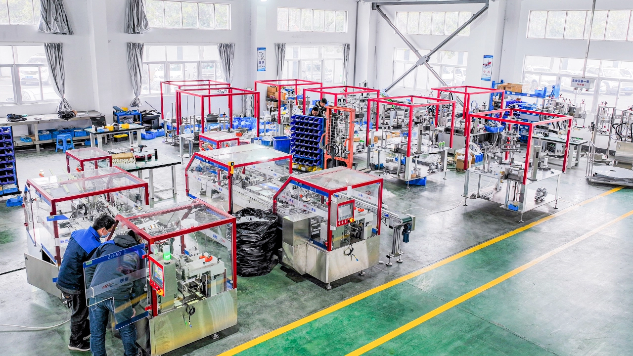 TERRY PACKING Production workshop