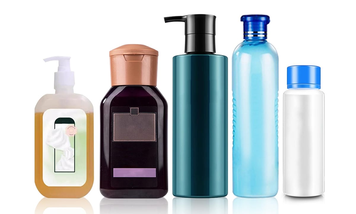 round bottles with a capacity of 500ml or less