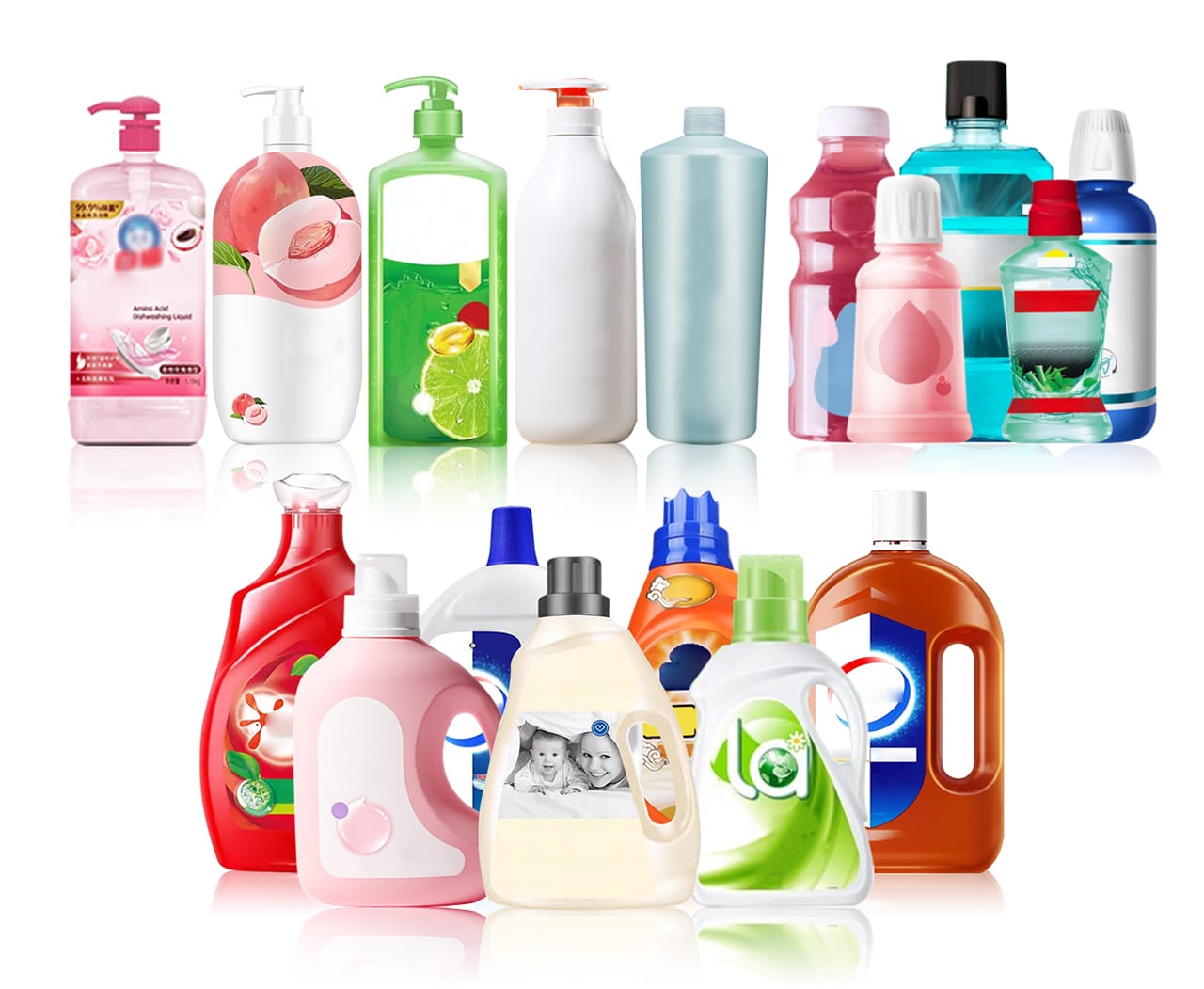 Applicable Packaging Bottles for Single Head Servo Motor Capping Machine