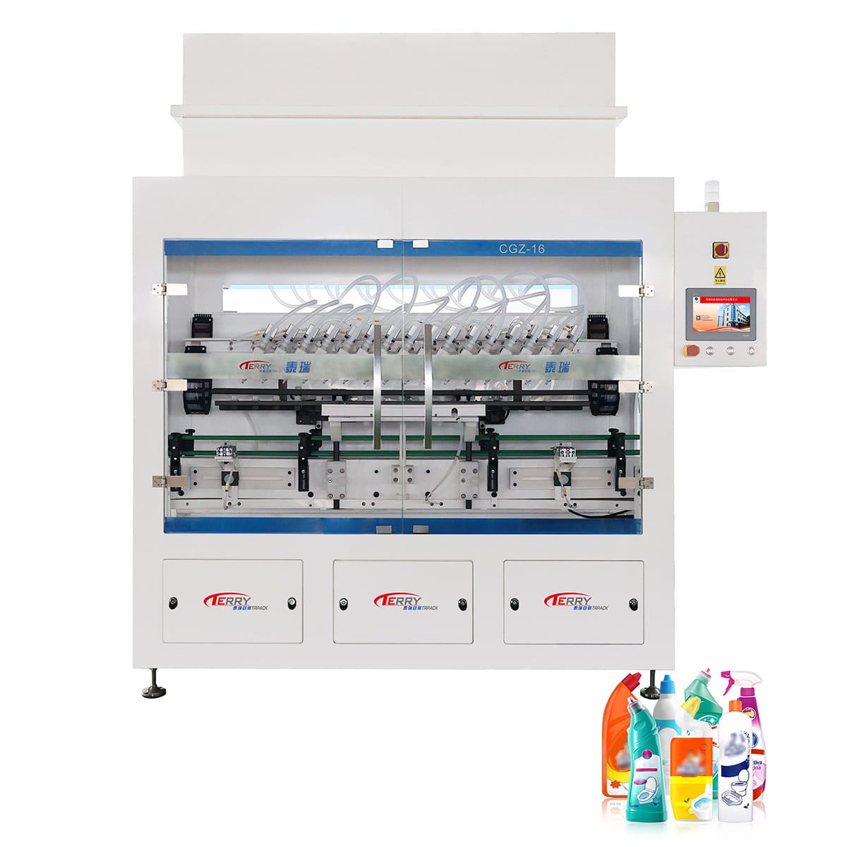 TR-CGZ Anti-corrosion Gravity Liquid Filling Machine