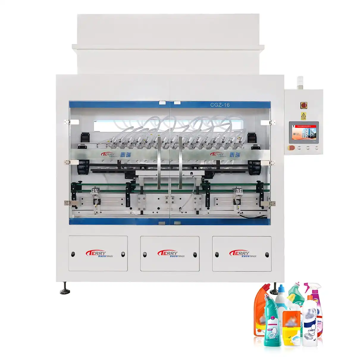 TR-CGZ Anti-corrosion Gravity Liquid Filling Machine