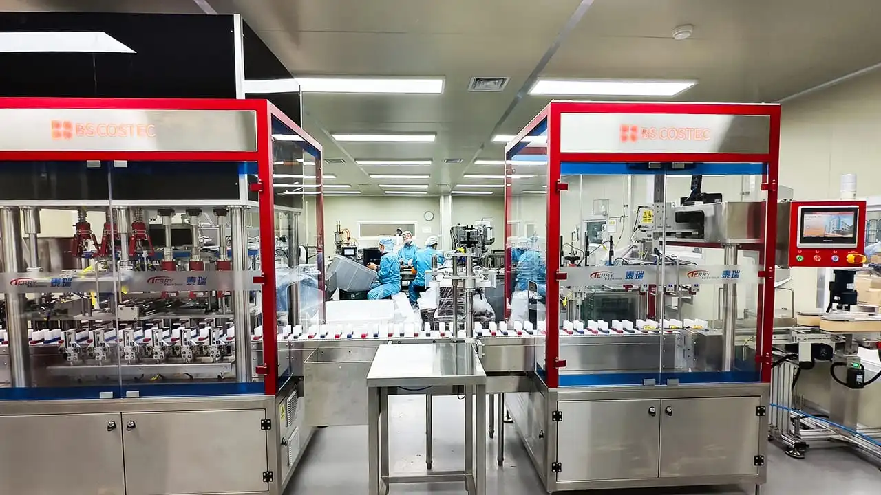 Fully automatic lotion cream filling machine (3)