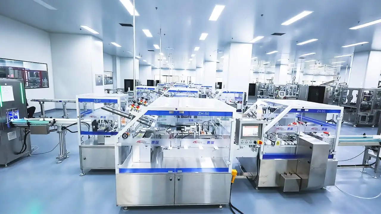 Avg Transportation Trolley, Bottle Picking And Mold Loading Machine, Water And Lotion Line, Carton Machine Project Site (3)