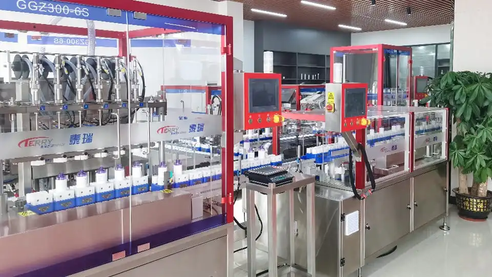 terry packing guangzhou service center filling machines