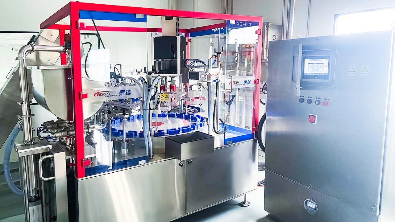 Explosion-Proof Electrical Cabinet, Fully Automatic Explosion-Proof Rotary Filling And Capping Integrated Machine Project Site (1)