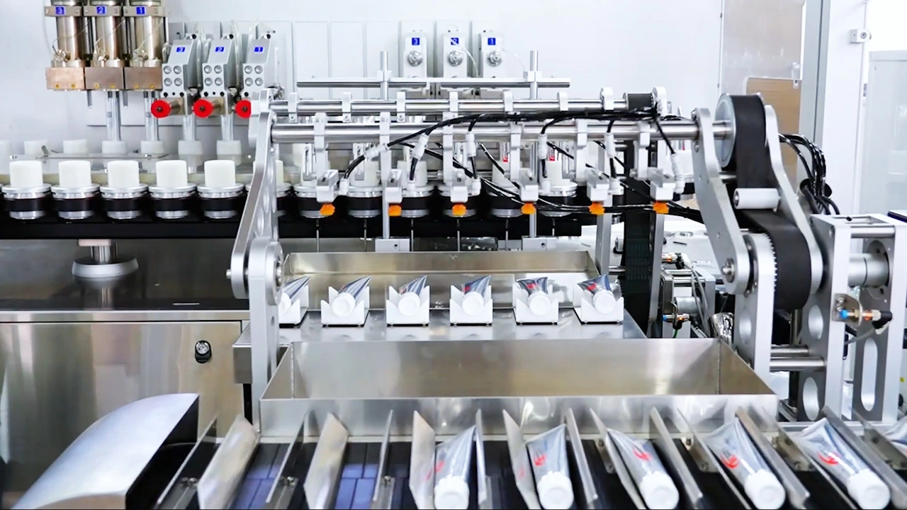 Fully Automatic High-Speed Tube Machine; Fully Automatic High-Speed Carton Machine Project Site (3)