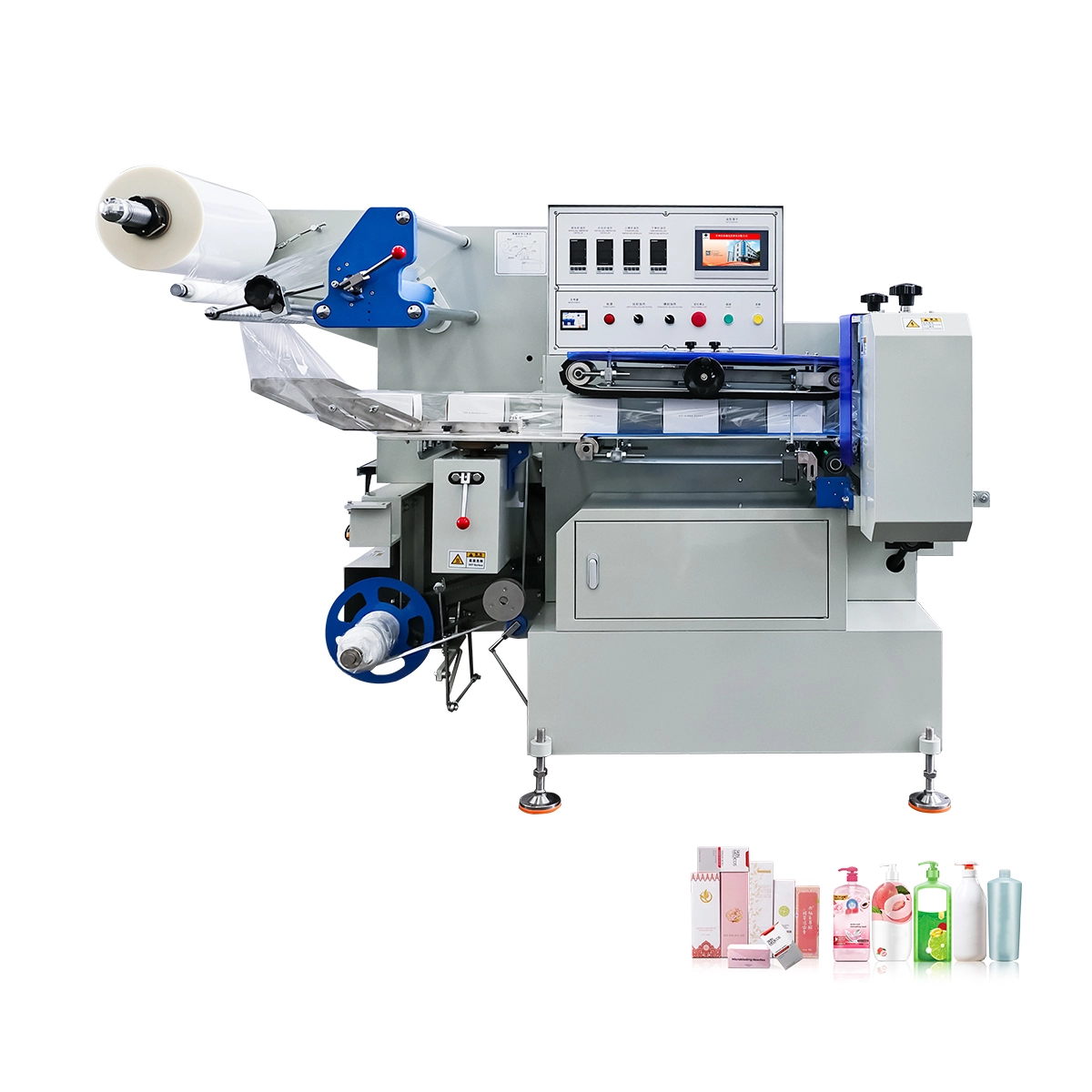 TRPACK Shrink Wrapping Machine with Heat Shrinking Tunnel