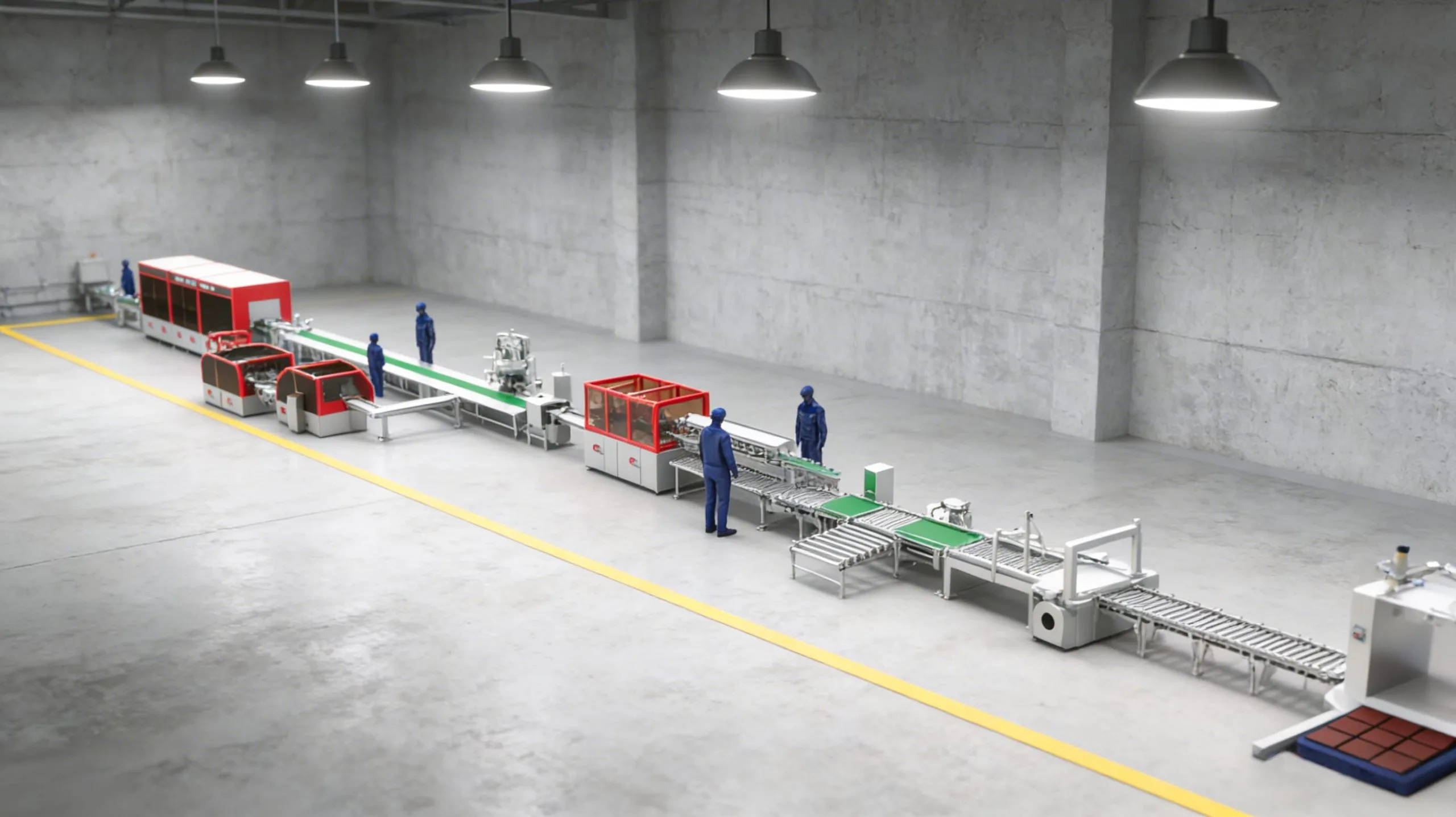 Turnkey Cosmetic Packaging Line