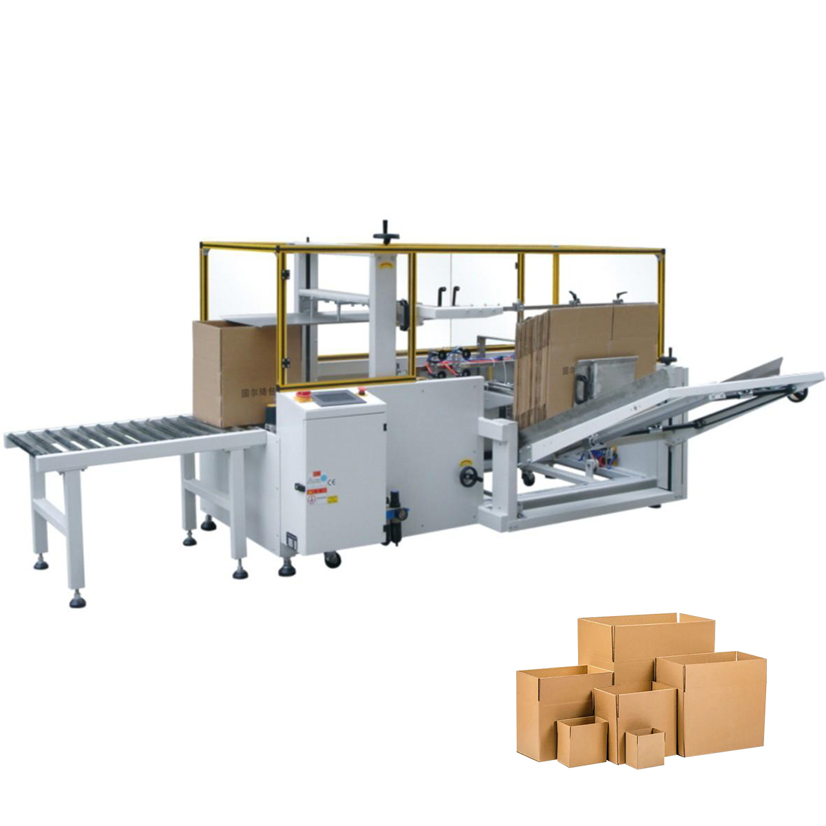 TRPACK TR-01L Automatic Vertical Carton Erecting Machine