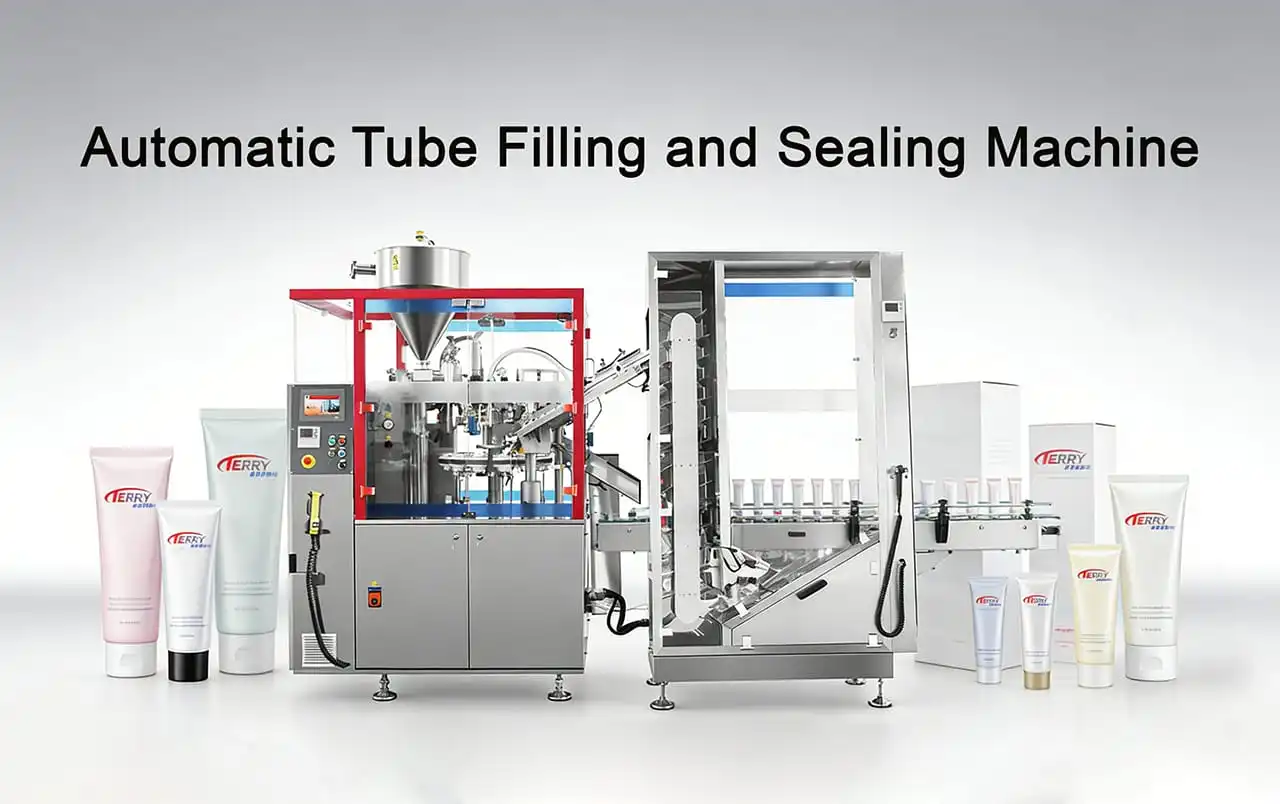 automatic tube filling machines for cosmetics, toothpaste, pharmaceutical, and OEM factories